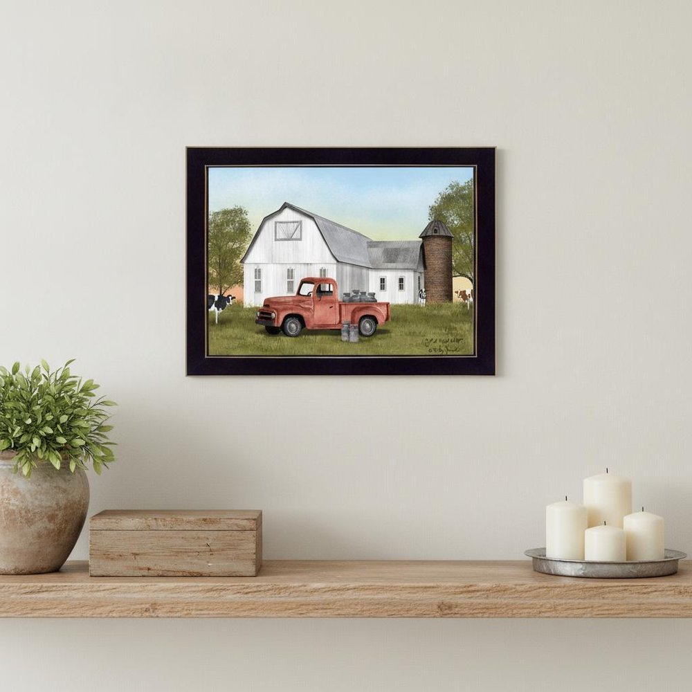YAll Need Milk? 1 Black Framed Print Wall Art