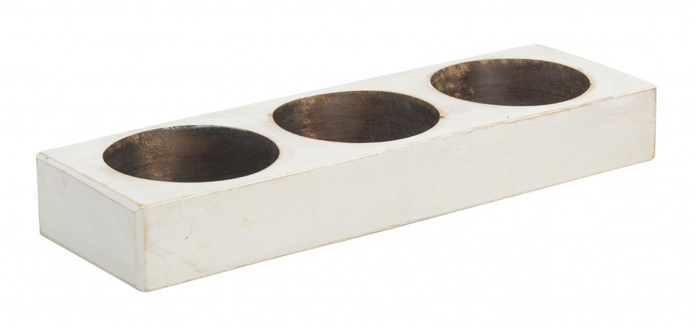4" Wide Pillar Tabletop Votive Candle Holder
