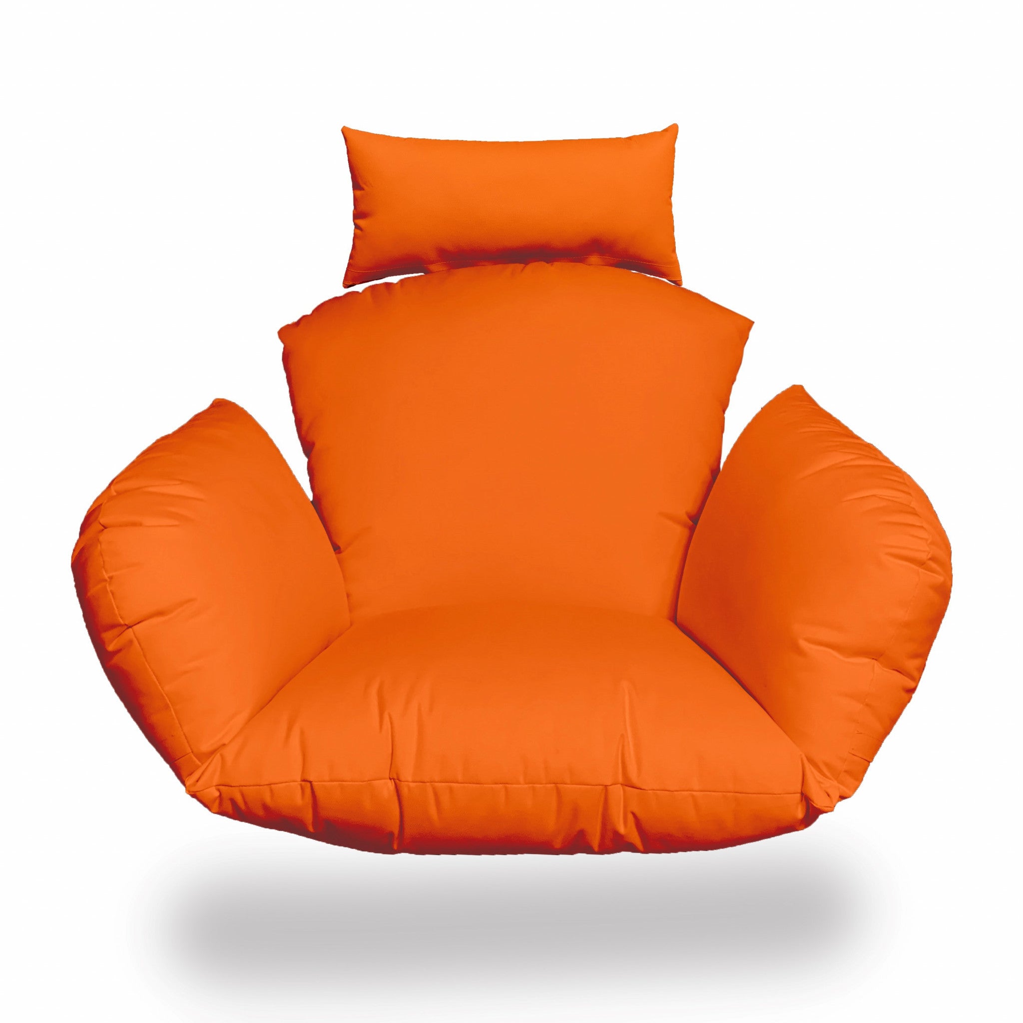 Primo Orange Indoor Outdoor Replacement Cushion for Egg Chair