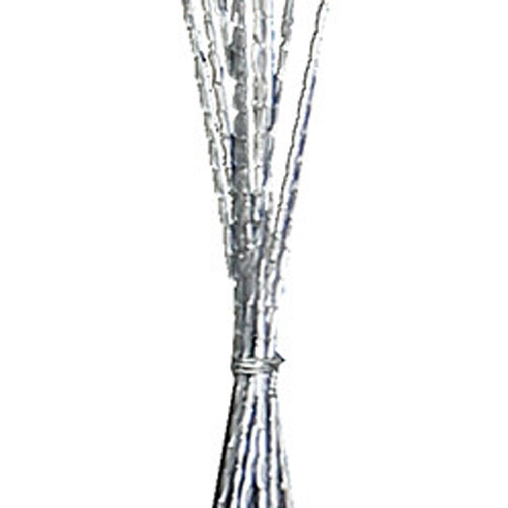 46" Chrome Multi Light LED Novelty Floor Lamp