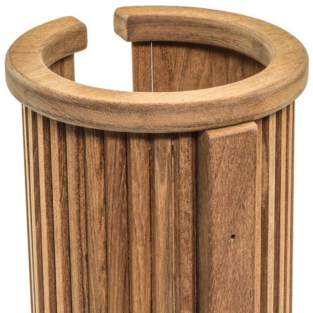 12" Brown Toilet Paper Holder