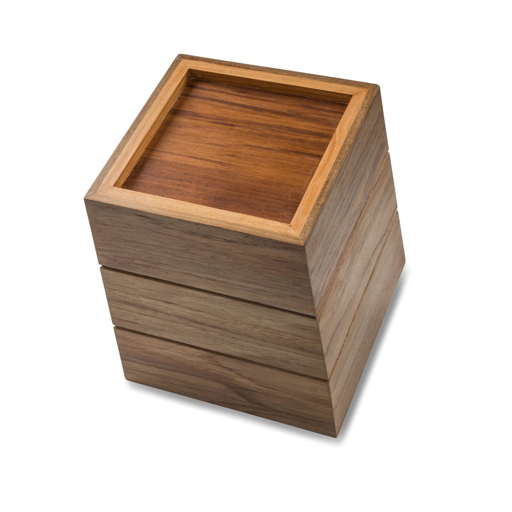 12" Brown Waste Basket