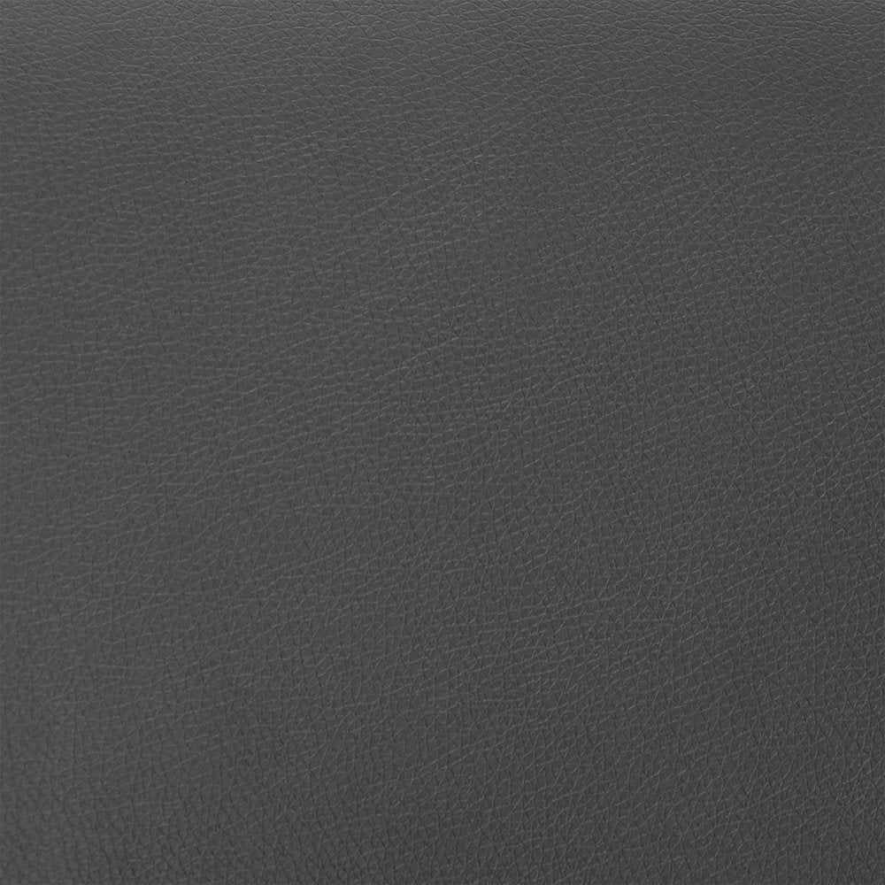 30" Gray And Silver Iron Swivel Low Back Bar Height Bar Chair