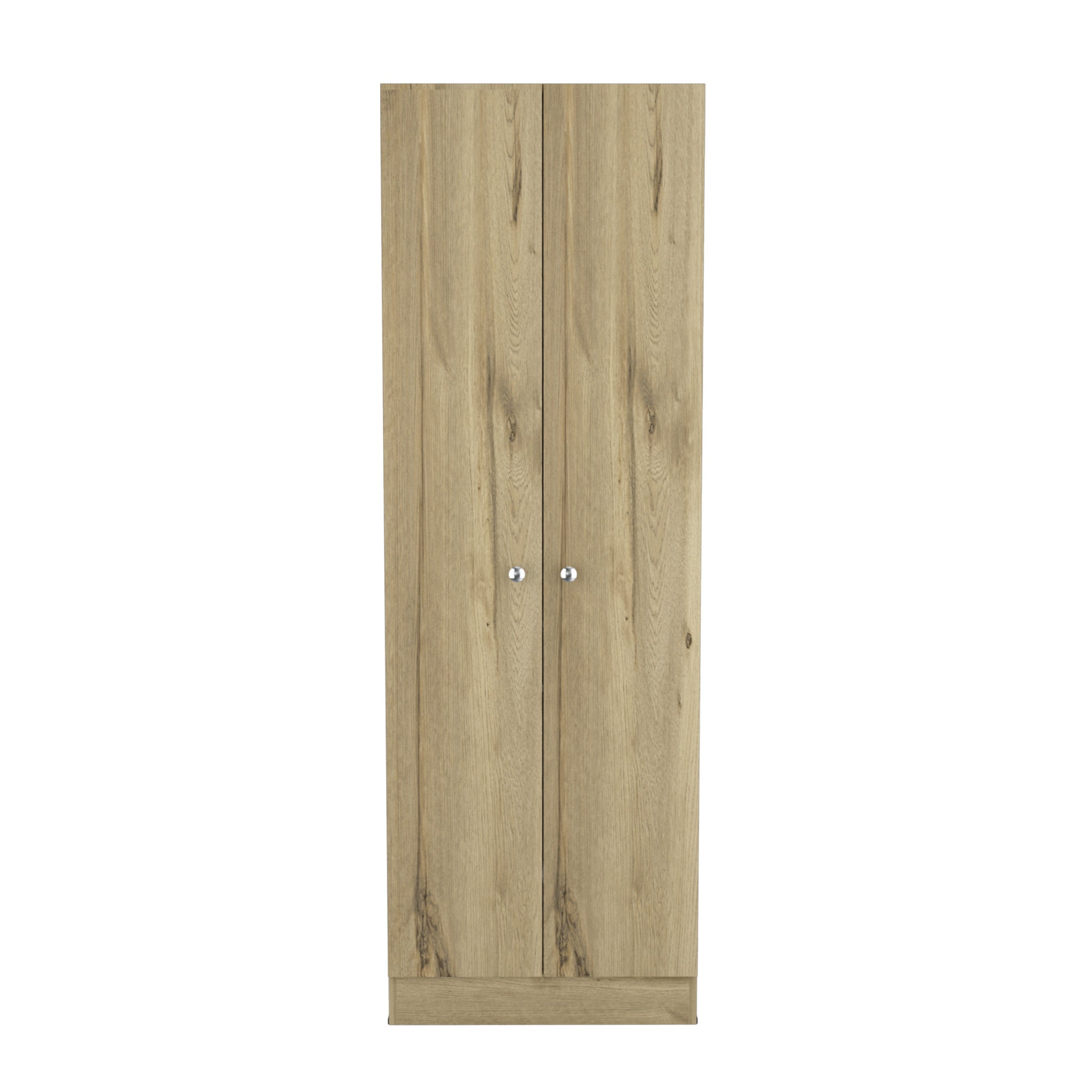 71" Oak Wood Pantry Or Storage Closet