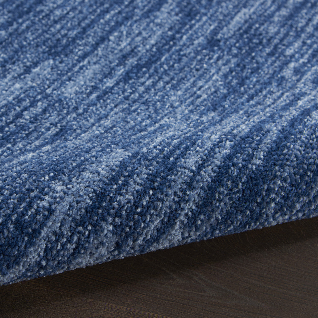 4' X 6' Blue Indoor Outdoor Area Rug