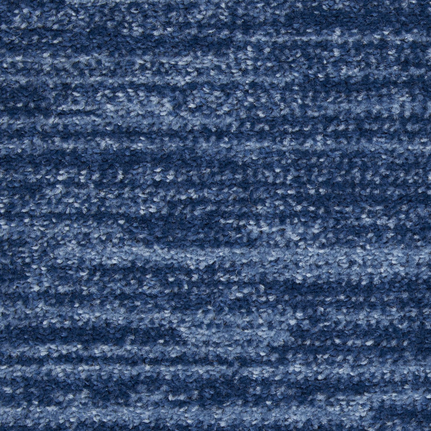 5' X 7' Blue Indoor Outdoor Area Rug