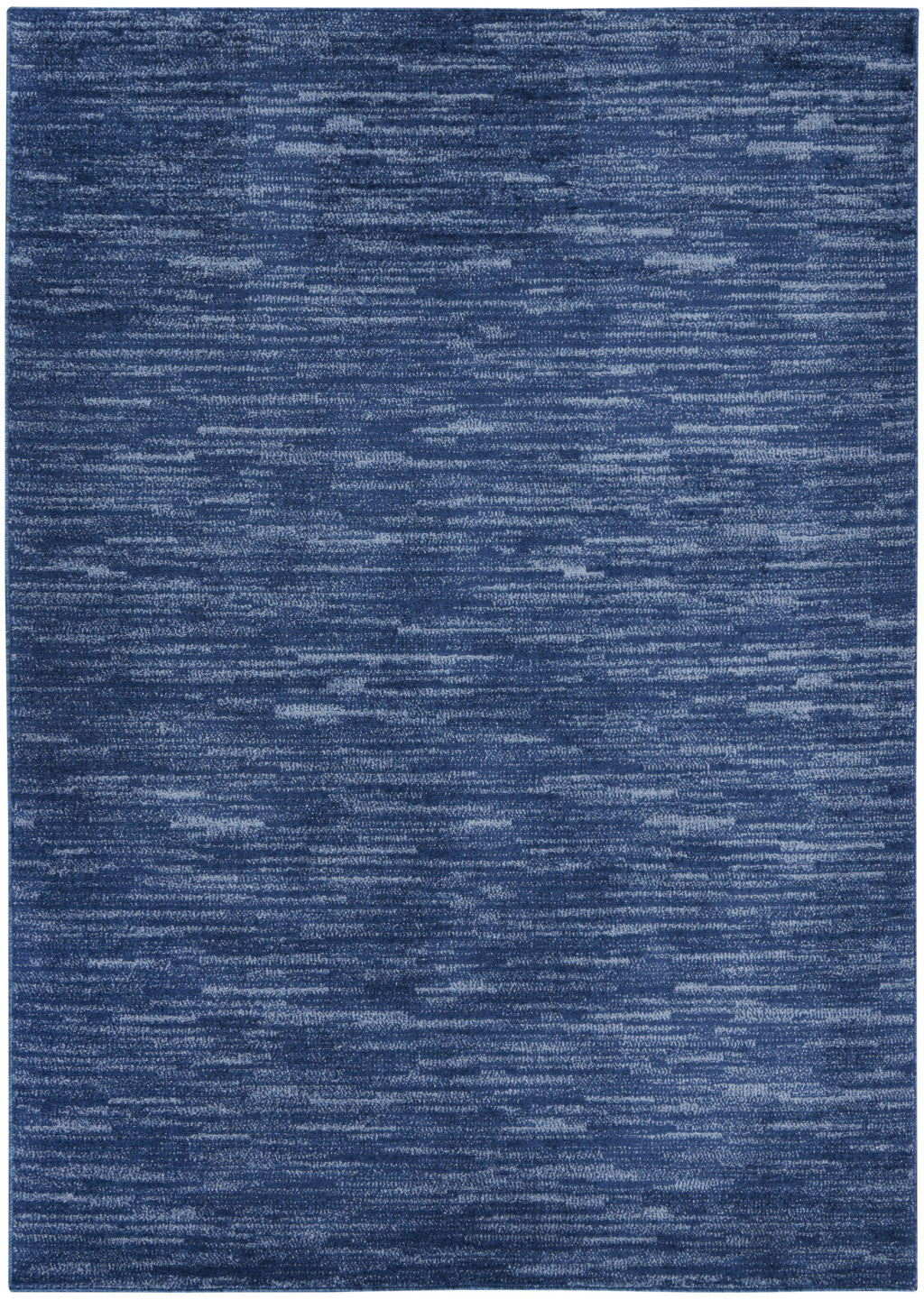5' X 7' Blue Indoor Outdoor Area Rug