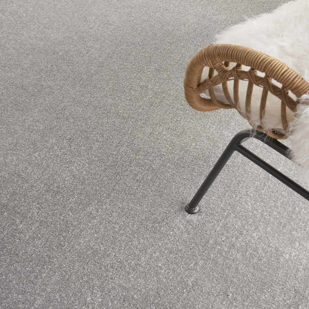 8' X 10' Gray Indoor Outdoor Area Rug