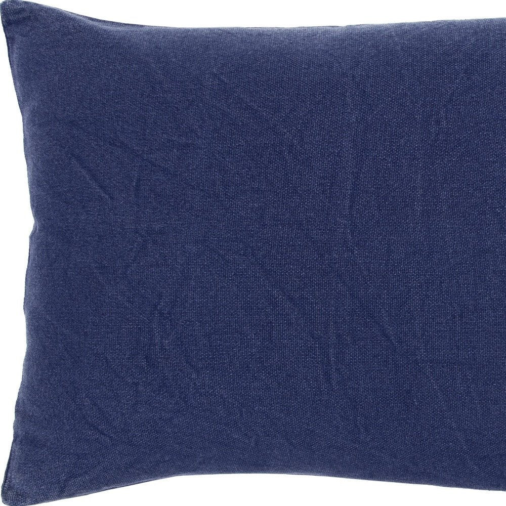 Indigo King Cotton Washable Polyester Duvet Cover Set With Two Shams