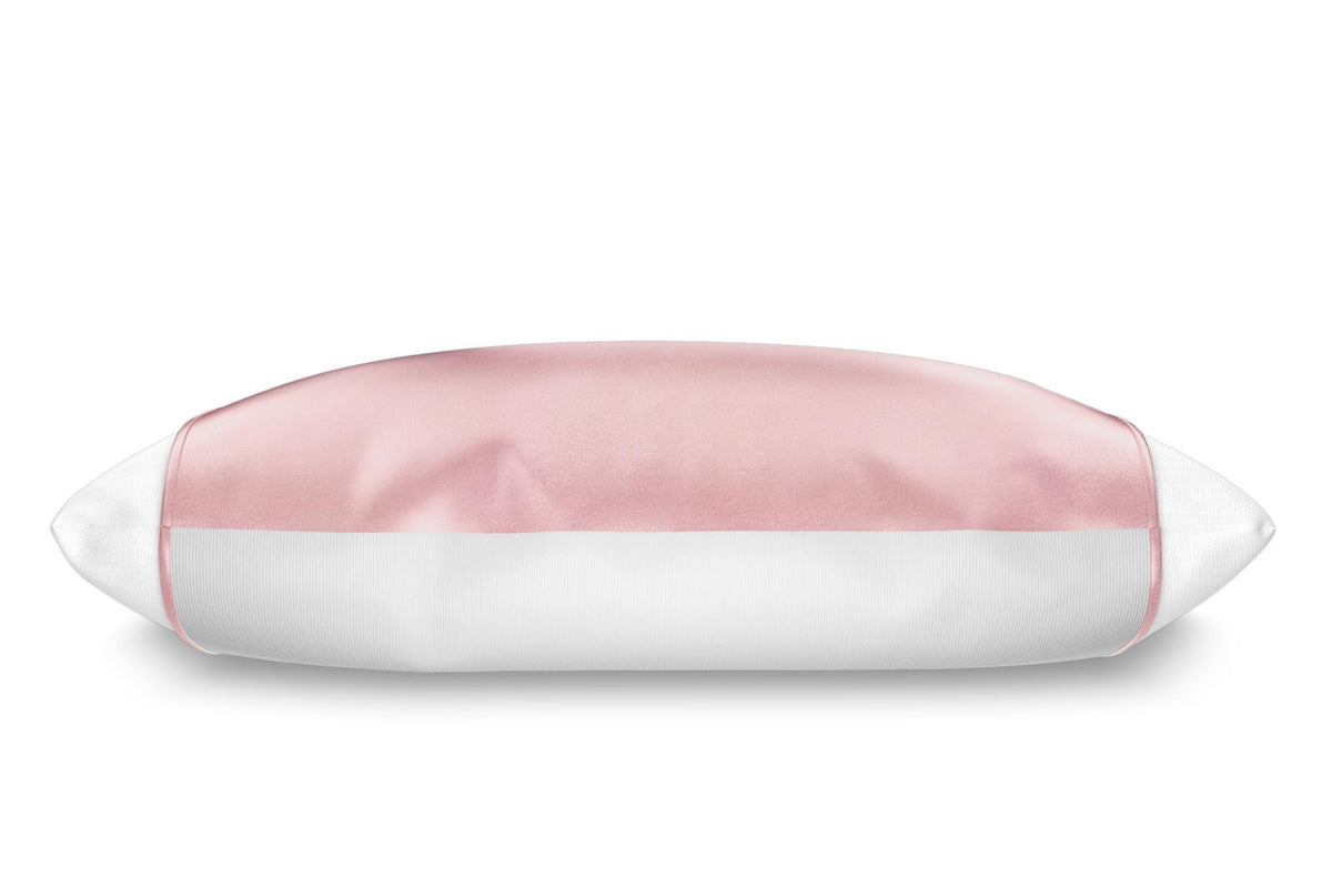 Dusty Rose Silk Open Ended Pillowcase