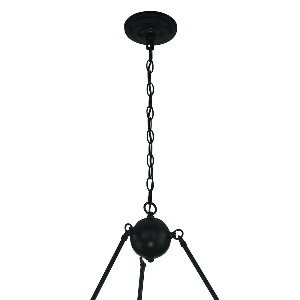 Black And Gold Candle Style Twelve Light Metal Dimmable Chandelier
