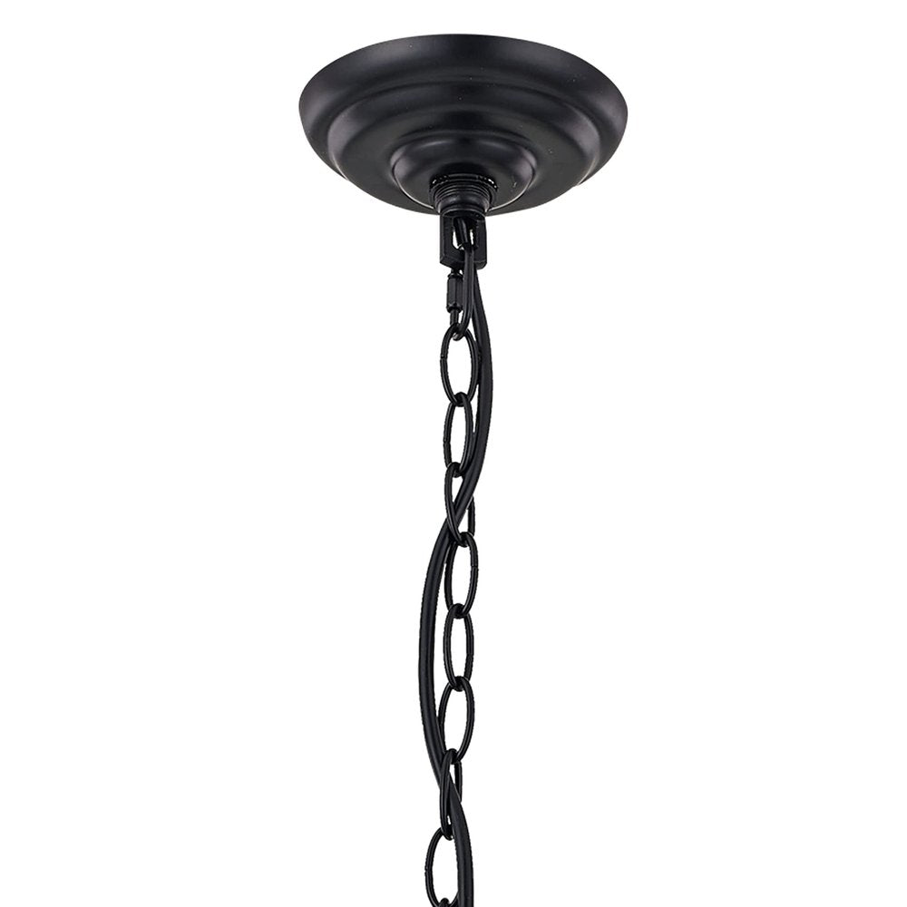 Black And Gold Candle Style Twelve Light Metal Dimmable Chandelier