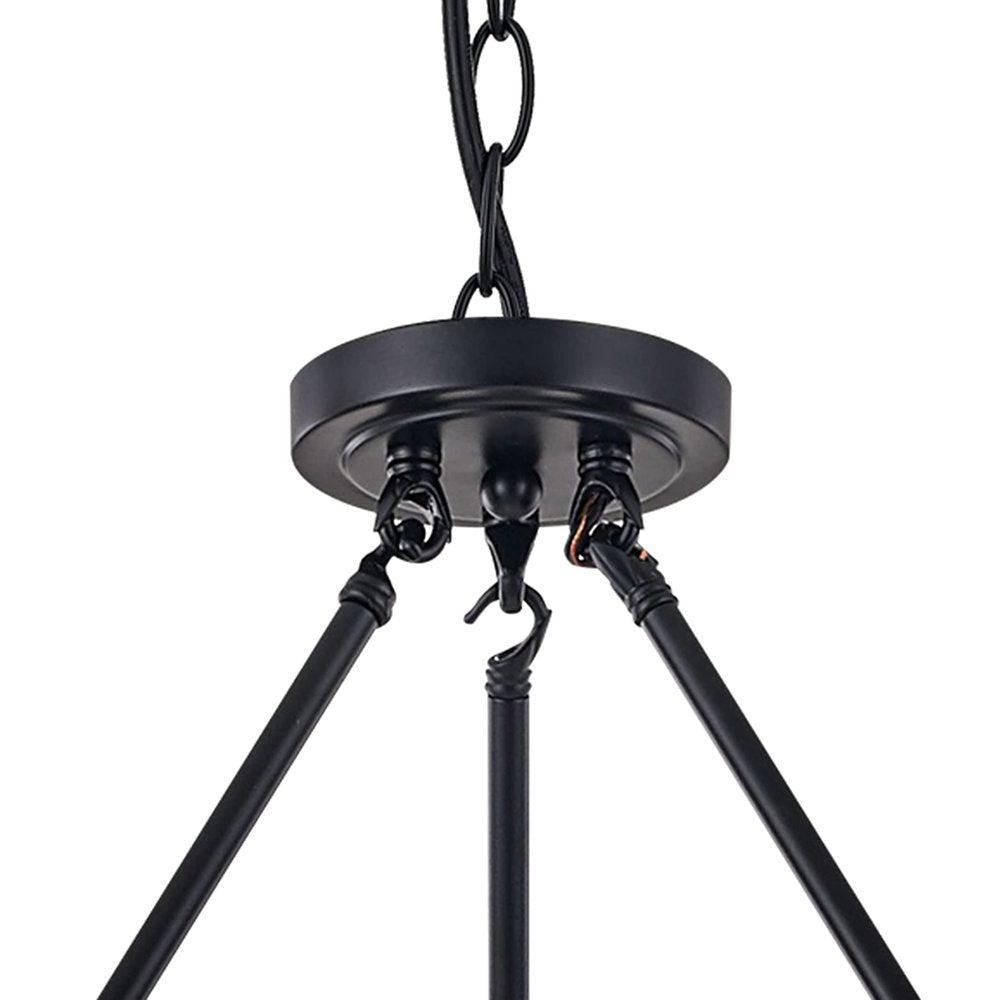 Black And Gold Candle Style Twelve Light Metal Dimmable Chandelier