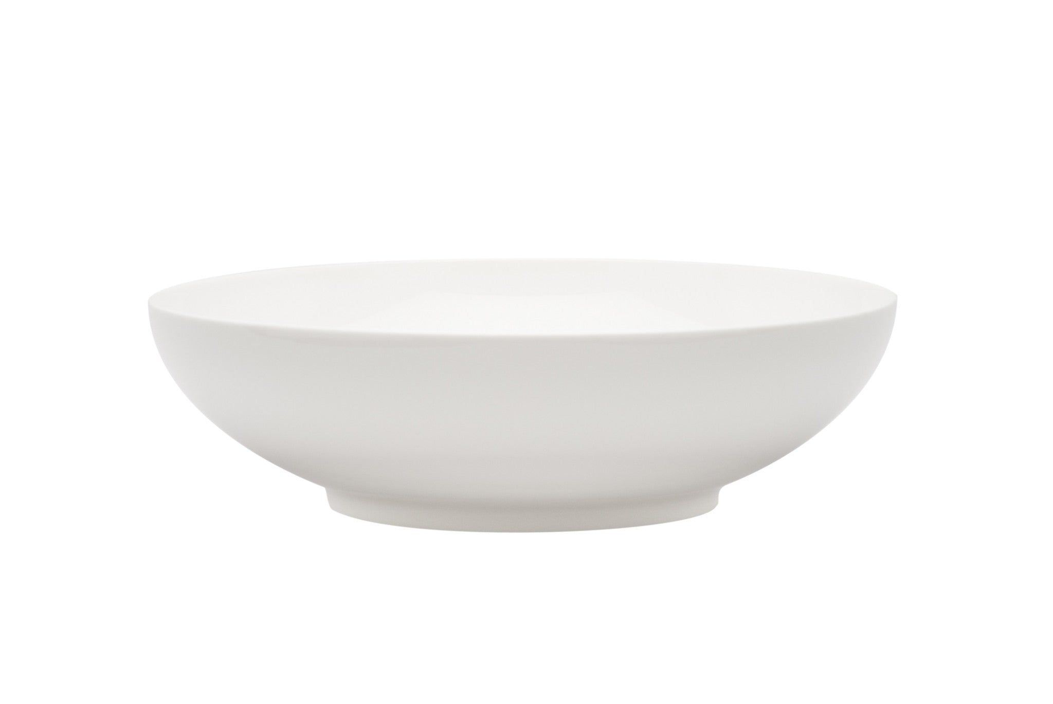 White Six Piece Porcelain Service For Six Bowl Set