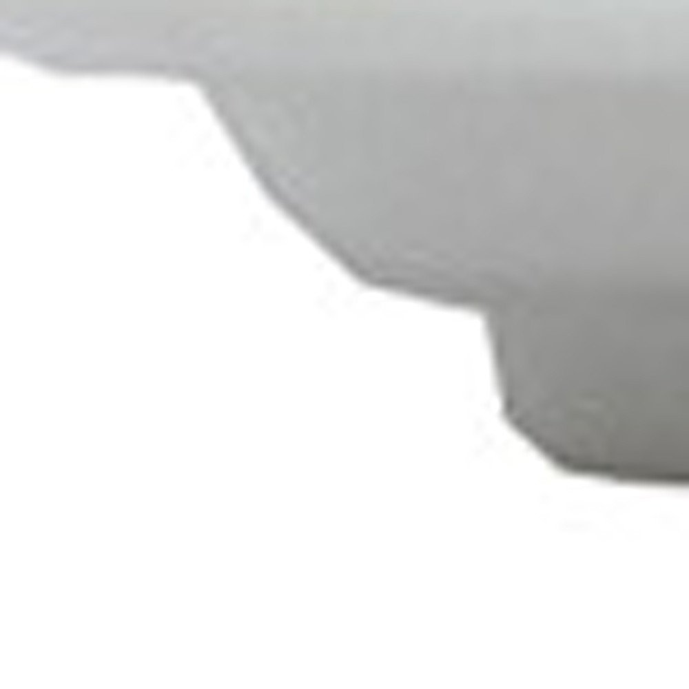 Set of Six+ White Square Porcelain China Serving Tray