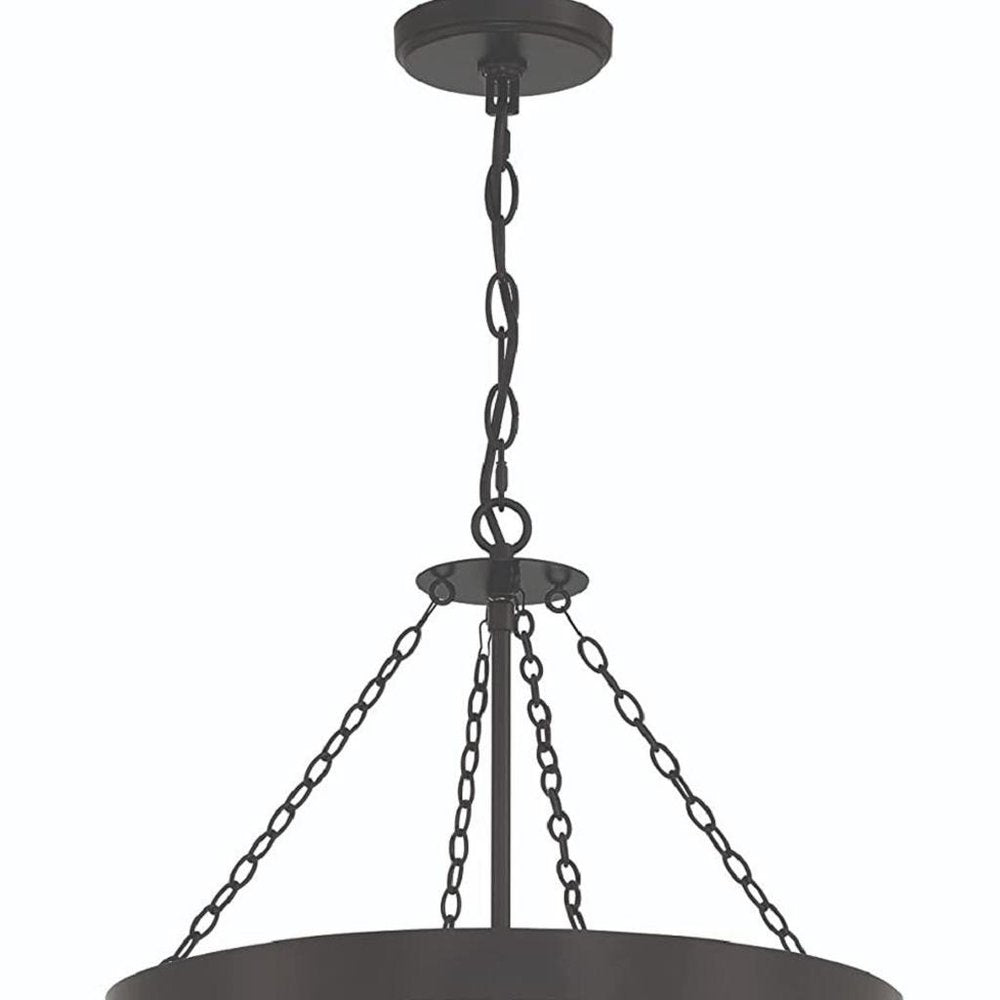 Black And Gold Candle Style Five Light Metal Dimmable Chandelier
