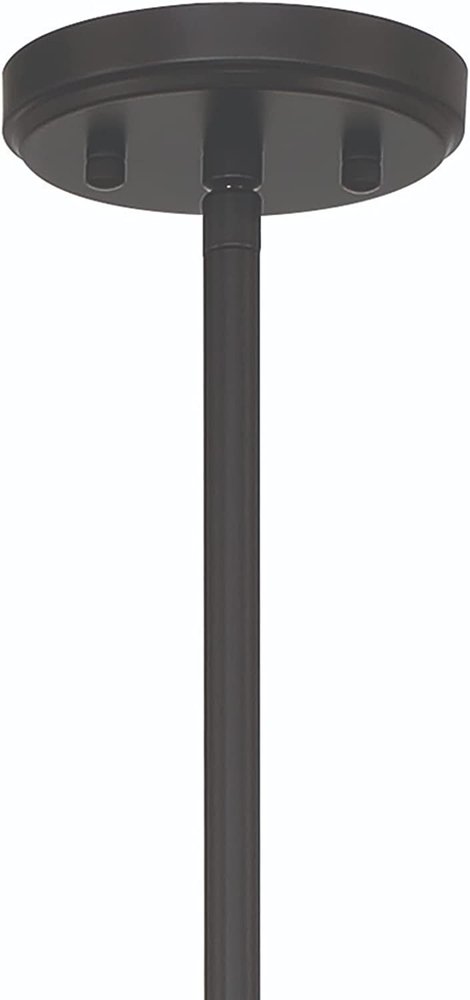 Black Candle Style Multi Light Metal Dimmable Chandelier