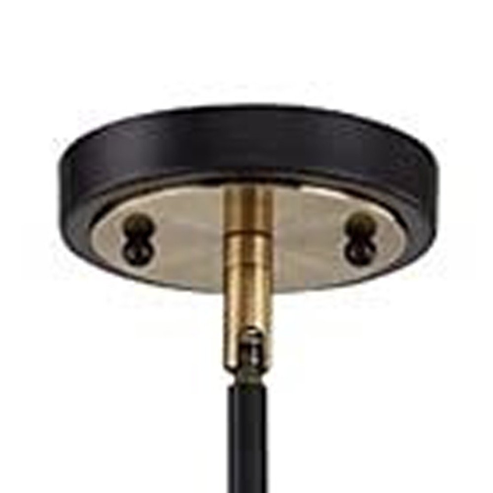 Black Kitchen Island Metal Dimmable Chandelier With Clear Shades