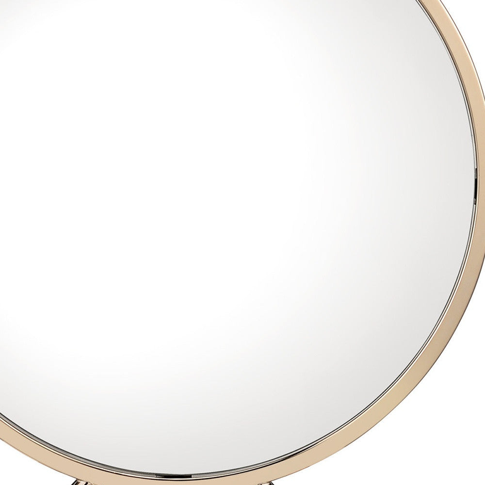 16" Round Makeup Shaving Tabletop Mirror