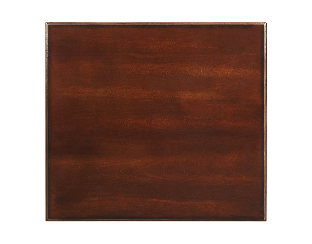 24" Walnut Manufactured Wood Rectangular End Table With Drawer And Shelf