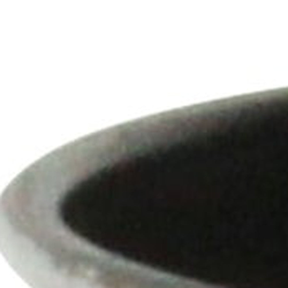 5" Silver Recycled Plastic Indoor Outdoor Round Pot Planter