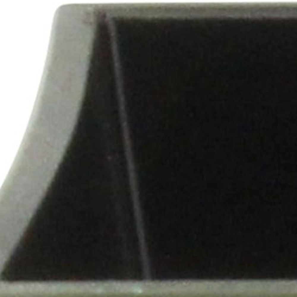 5" Silver Recycled Plastic Indoor Outdoor Square Pot Planter