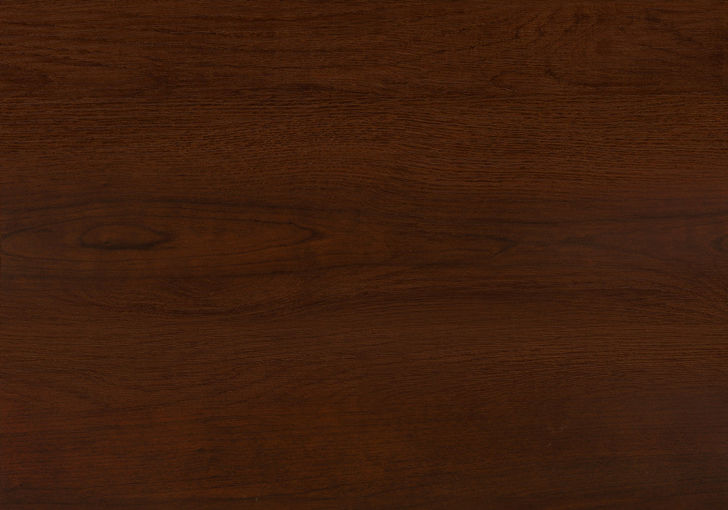 36" Brown Wood Corner Frame Console Table