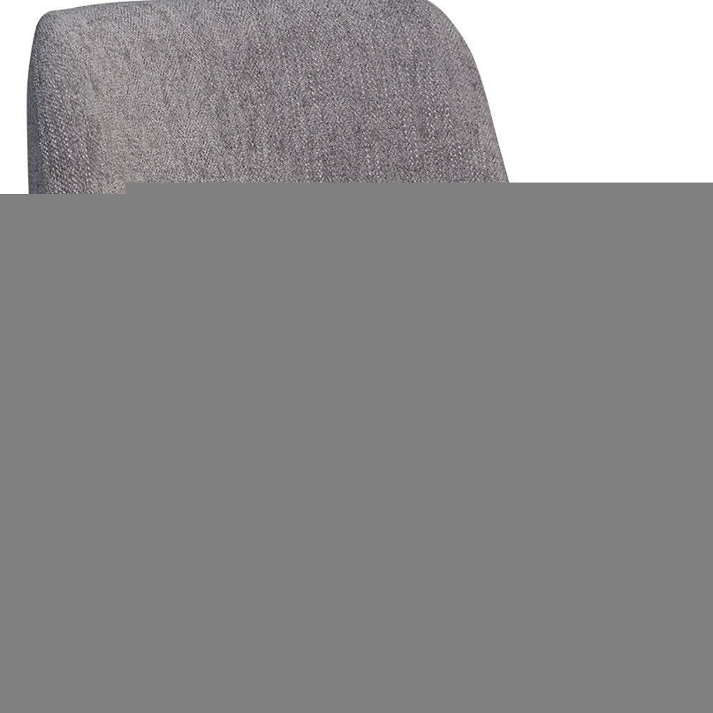 26" Taupe and Gray Solid Wood Counter Height Swivel Bar Chair