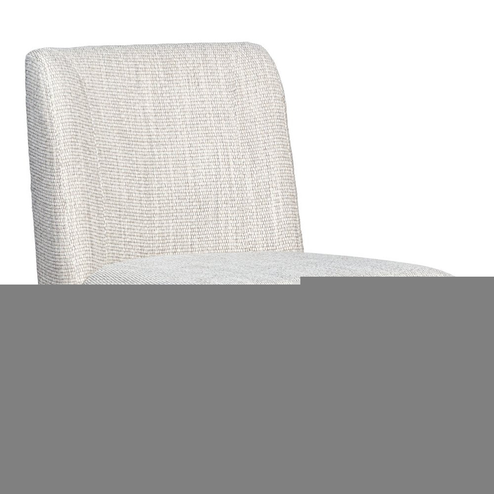 30" Beige and Wood Brown Solid Wood Bar Height Swivel Bar Chair