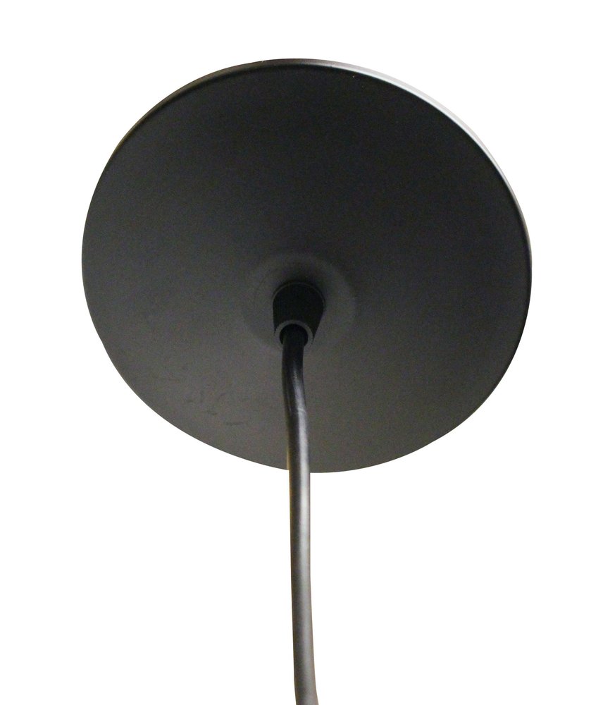Black Bulb Metal Chandelier