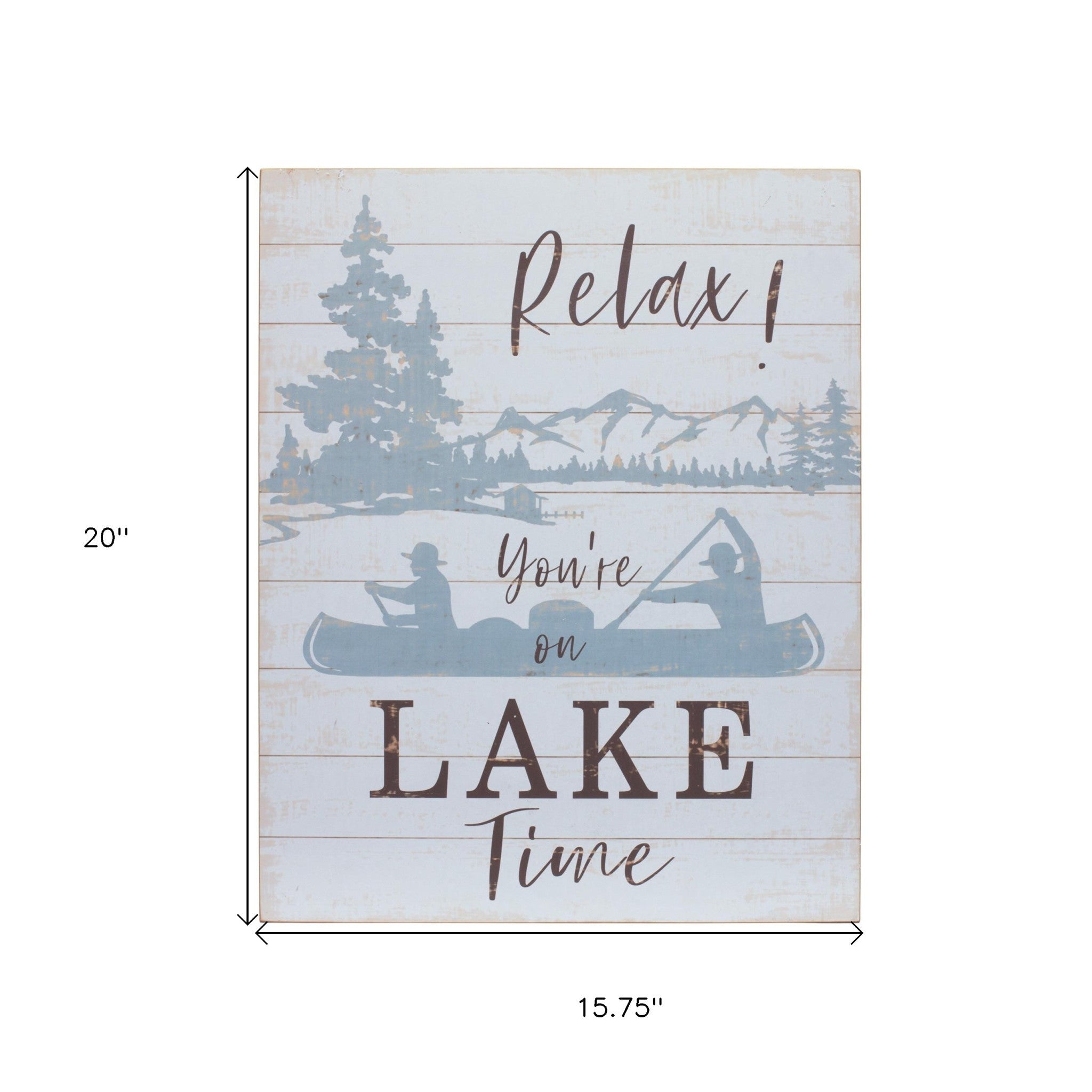 Set of Two White Black And Blue Trees, Lake Lake Wood Framed Art