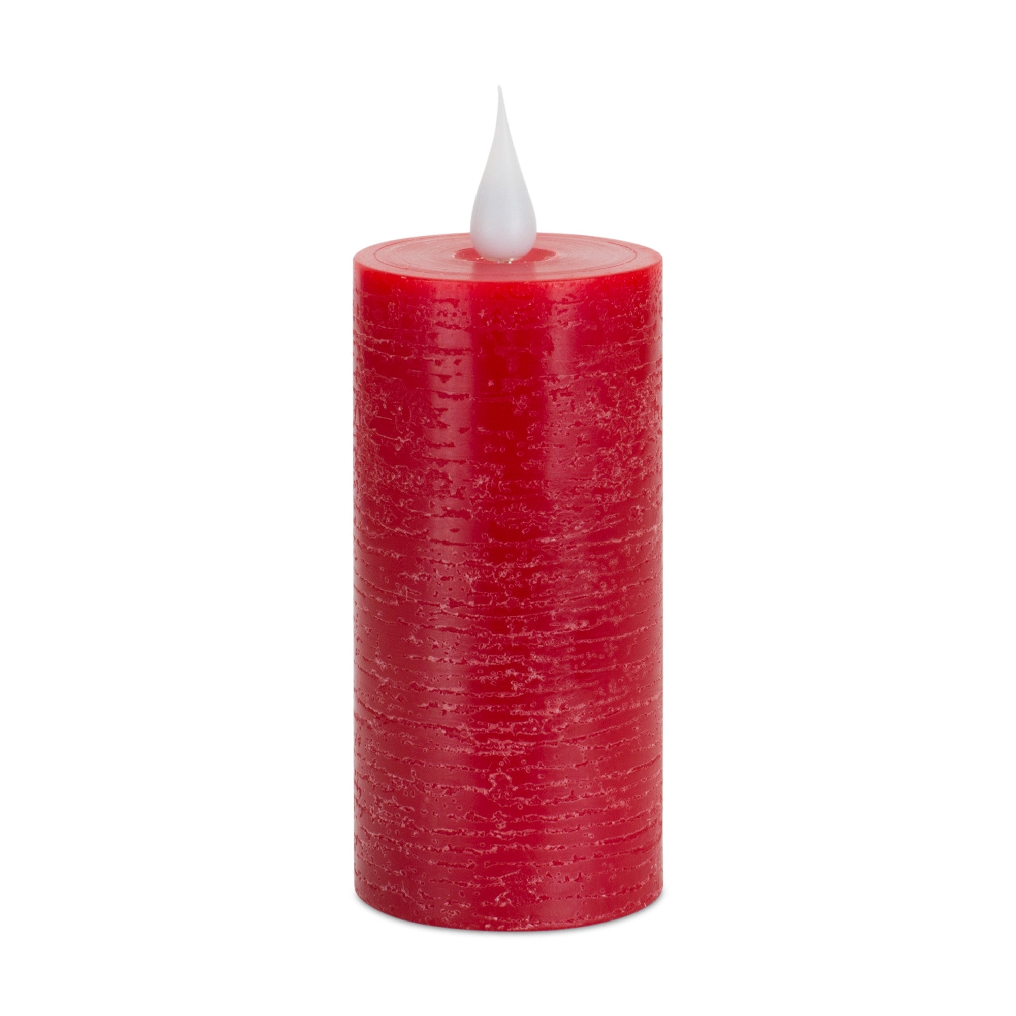 5" Red Flameless Pillar Candle
