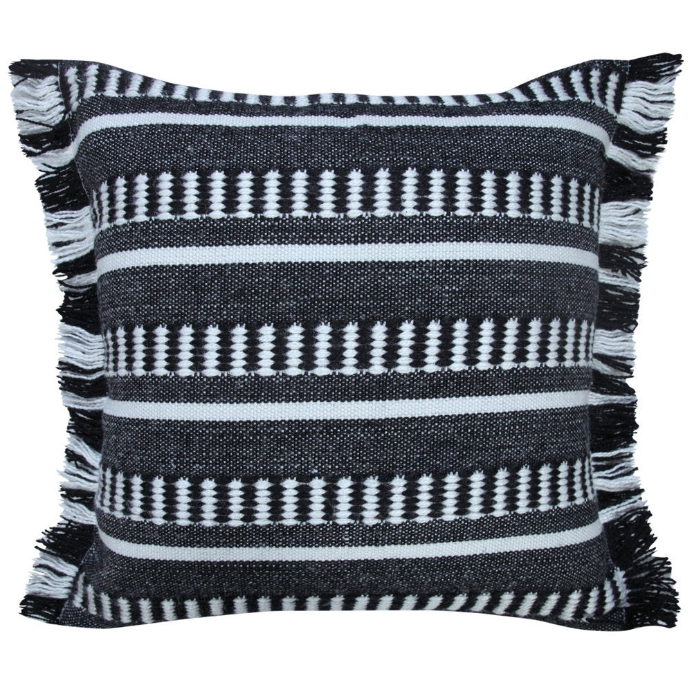 24" X 24" Tan Zippered Coastal Indoor Outdoor Throw Pillow
