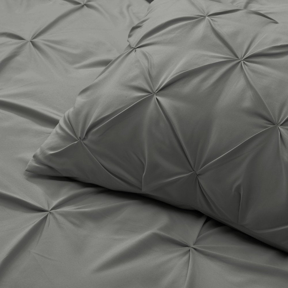 Gray Twin Microfiber Washable Microfiber Down Alternative Comforter