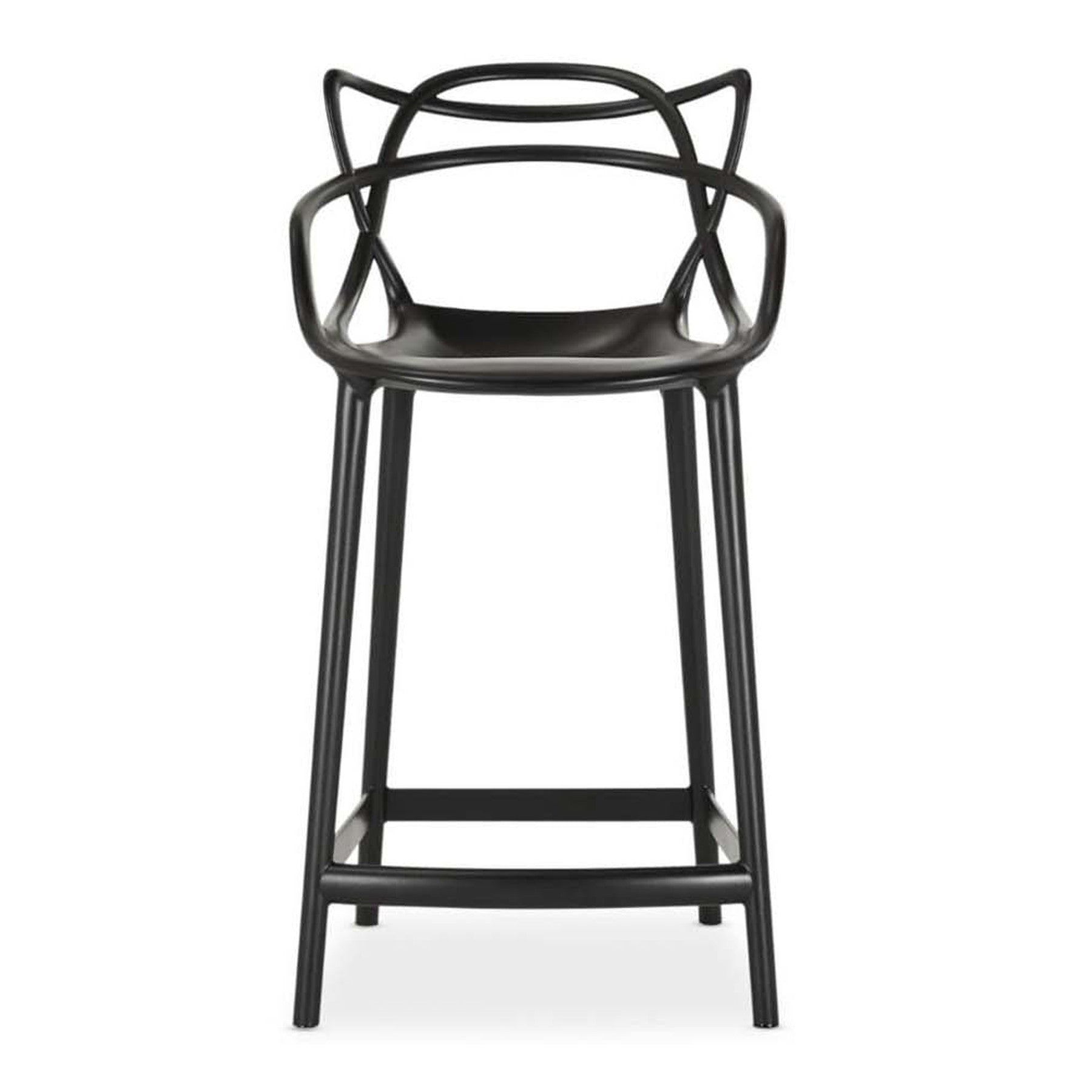 31" Black Bar Chair