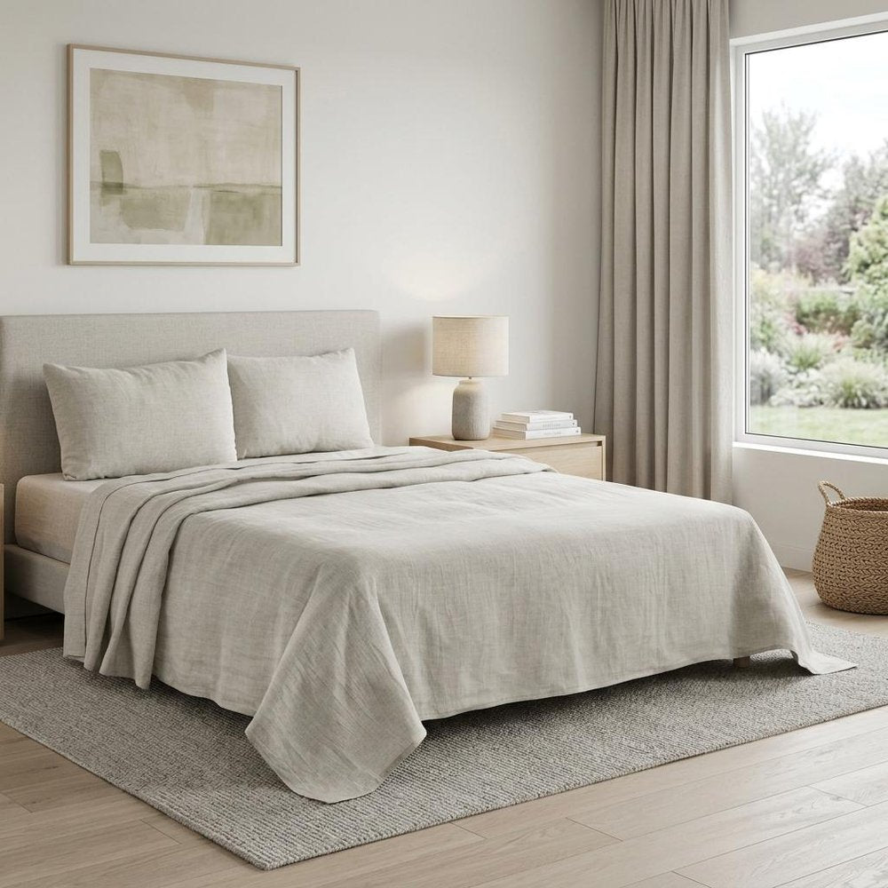 Four Piece Cloud Linen Sheet Set