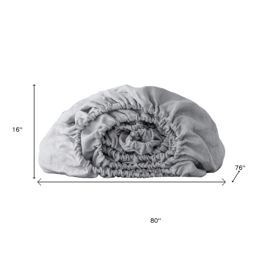 Cloud Linen King Fitted sheet
