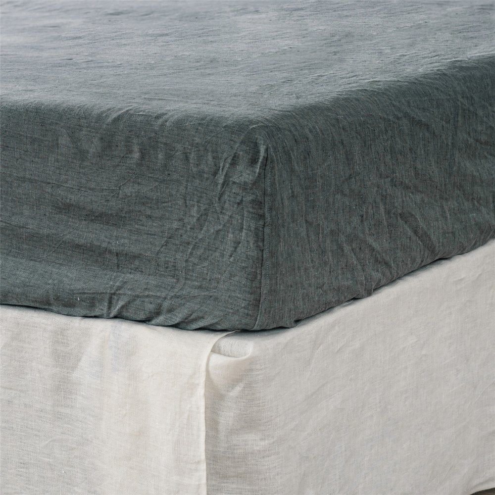 White Linen California King Fitted sheet