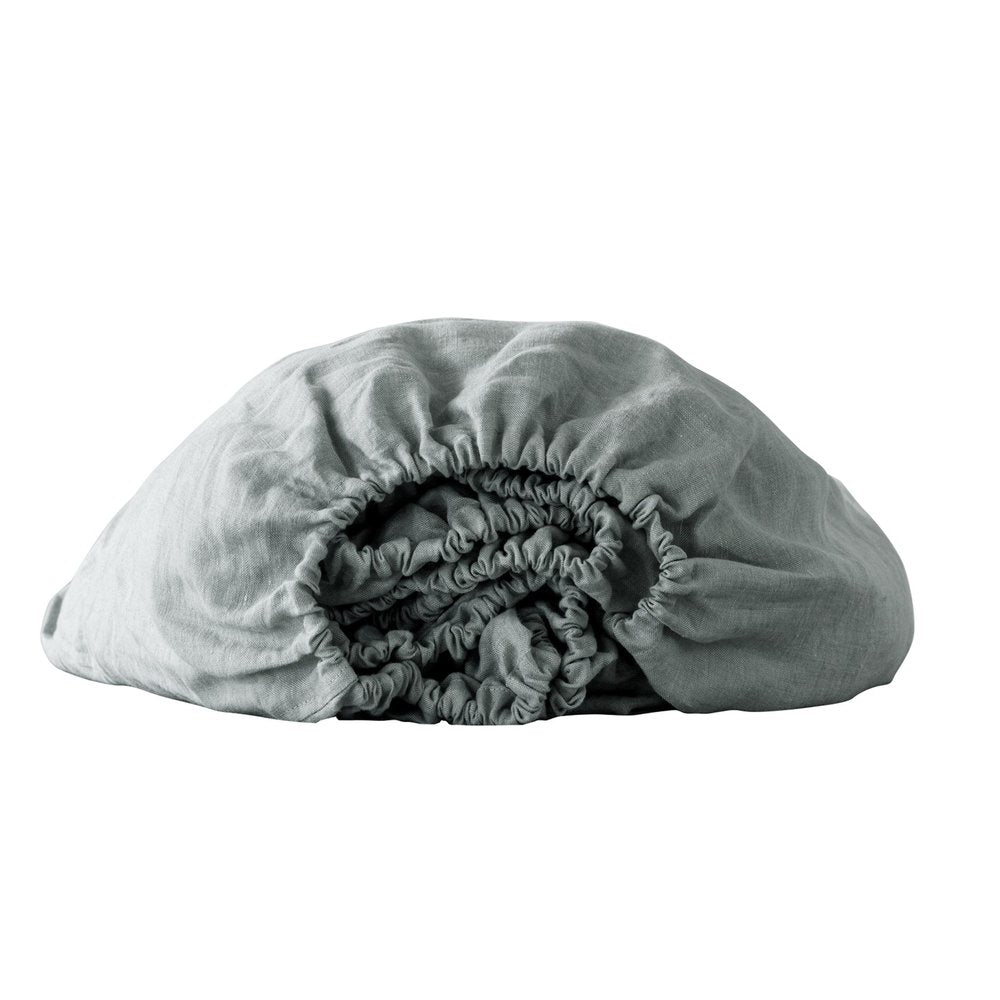 Cloud Linen Twin Fitted Sheet