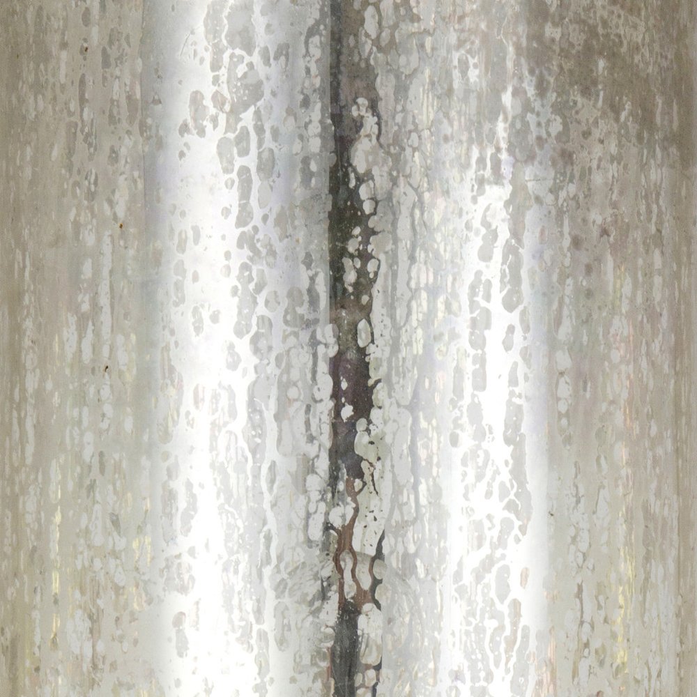 66" Black Floor Lamp With Gold Mercury Glass Globe