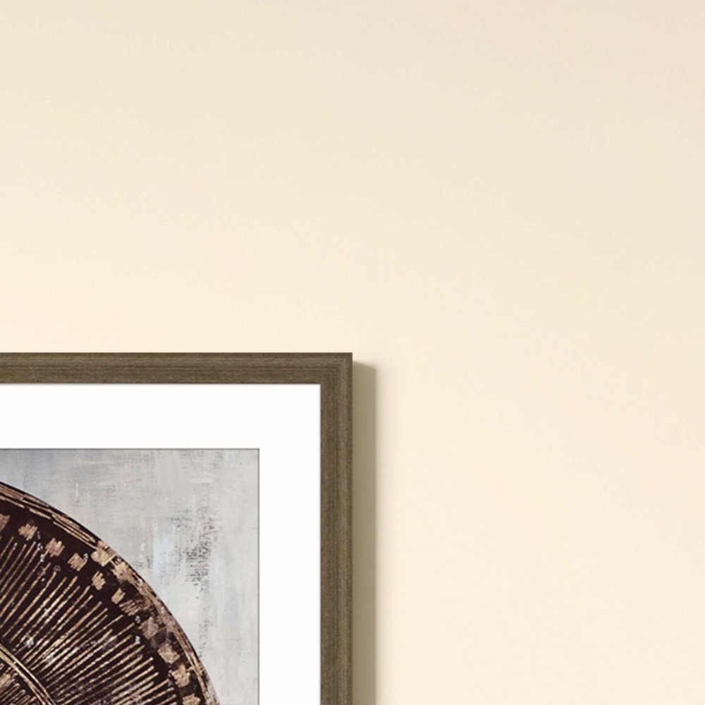 Zulu Gold I Brown Framed Print Wall Art