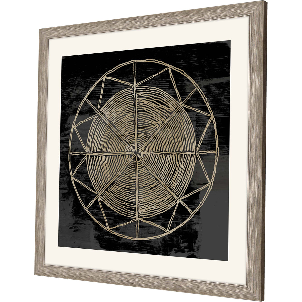 Woven Dreams I Silver Framed Print Wall Art