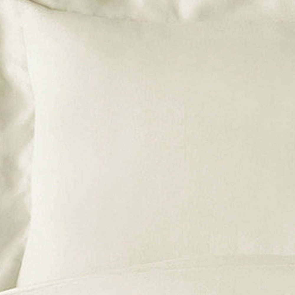 Ivory Queen Rayon Washable Duvet Cover Set