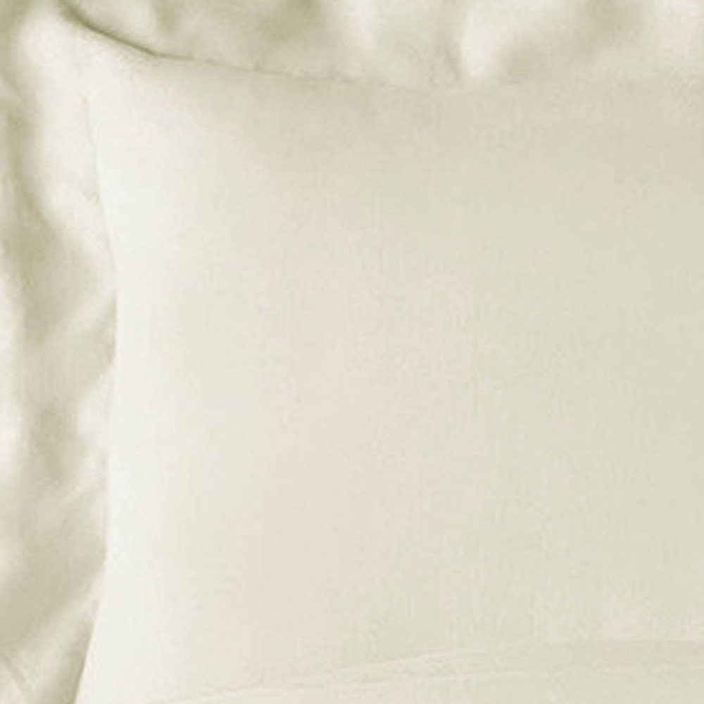 Ivory Queen Rayon Washable Duvet Cover Set