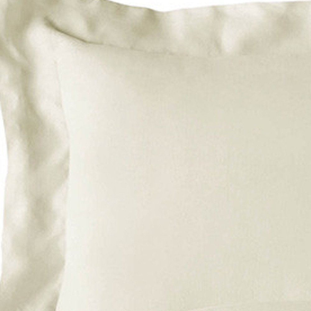 Ivory King Rayon Washable Duvet Cover Set