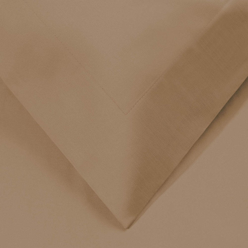 Taupe Queen Cotton Washable Duvet Cover Set