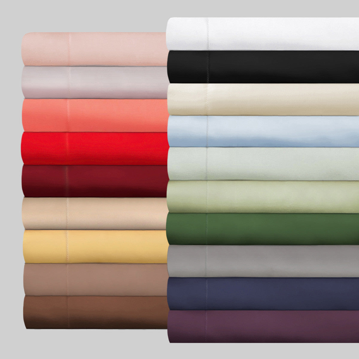 Beige Twin Cotton Blend 300 Thread Count Washable Duvet Cover Set