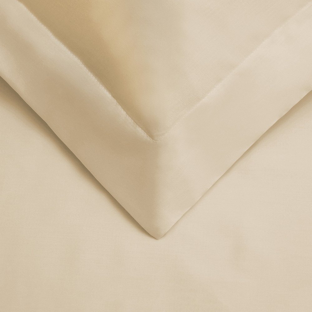 Ivory King Cotton Blend 400 Thread Count Washable Duvet Cover Set