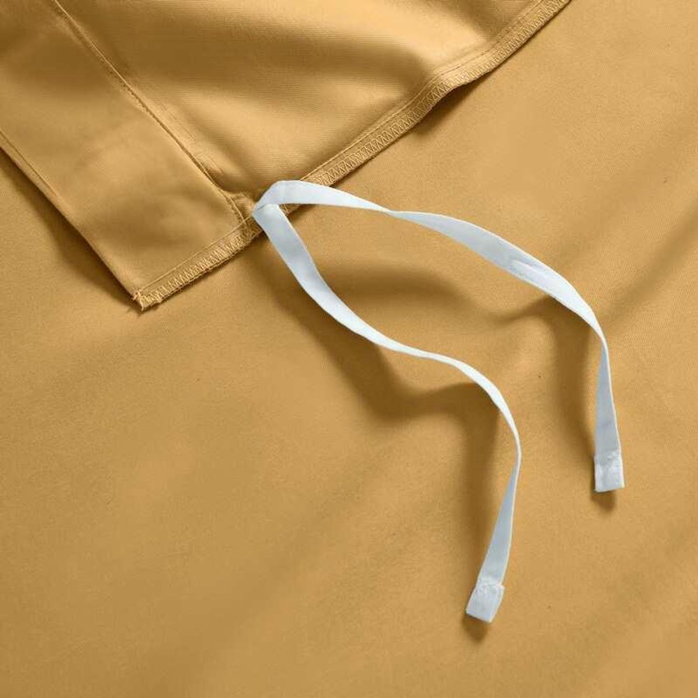 Brown Queen Cotton Washable Duvet Cover Set