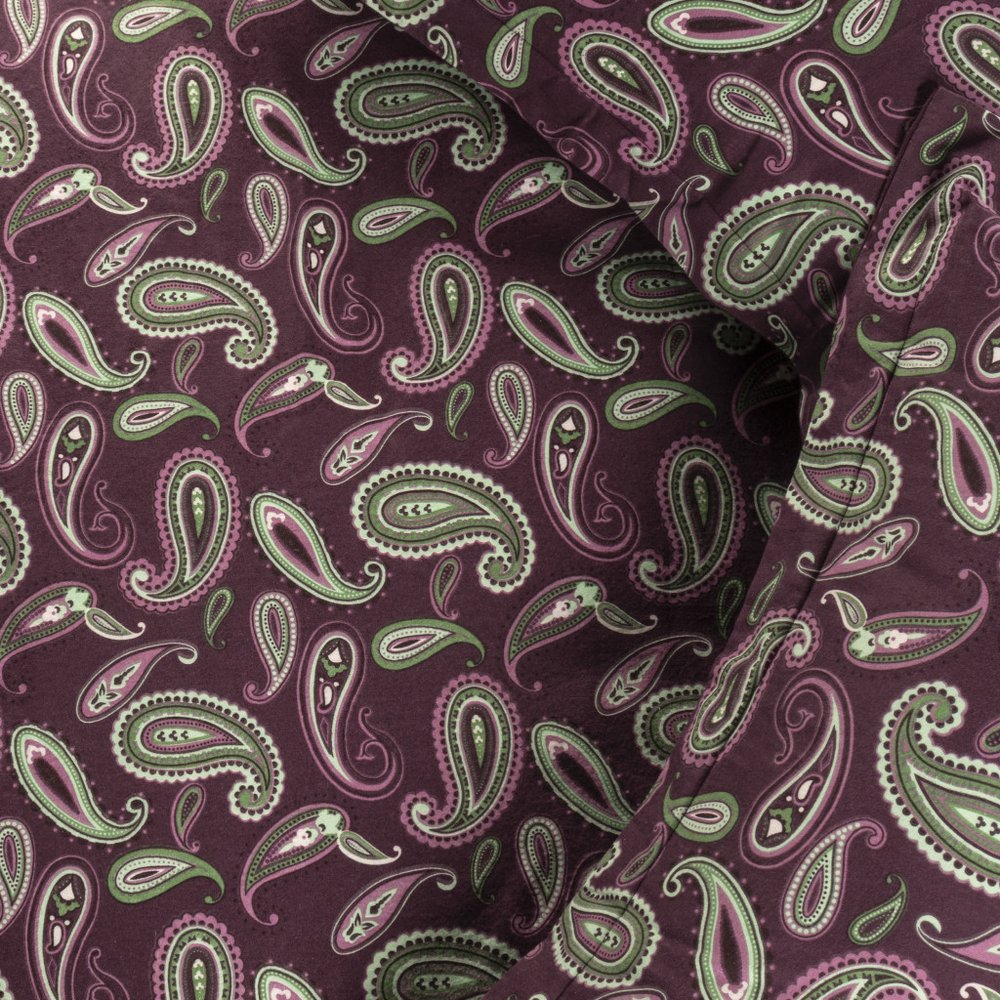 Green Pink And Purple King Flannel Washable Duvet Cover Set With Two Shams